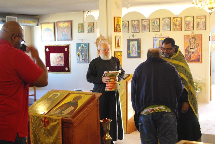Fr. Maximus Cabey of St. Mathew Orthodox Church, Green Bay WI